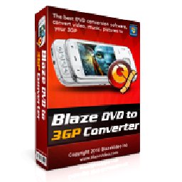 BlazeVideo DVD to 3GP Converter 51% 折扣 代码