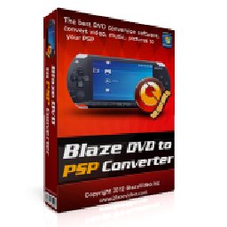 BlazeVideo DVD to PSP Converter 51% 折扣 代码