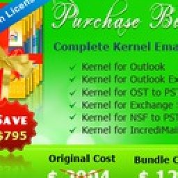 Complete Kernel Email Repair 25% 折扣 代码