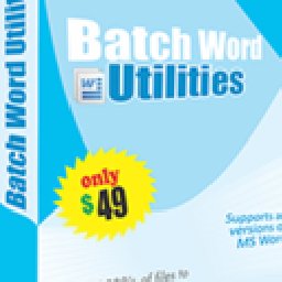 Batch Word Utilities 25% 折扣 代码