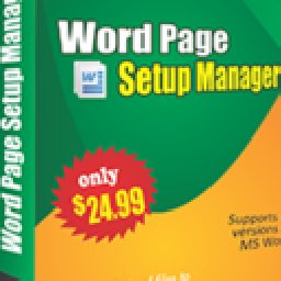 Word Page Setup Manager 26% 折扣 代码