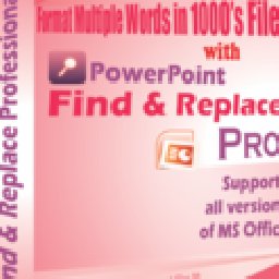 Powerpoint Find and Replace 25% 折扣 代码