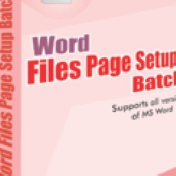 Word File Page Setup Batch 26% 折扣 代码