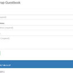 Bootstrap Guestbook Extension WYSIWYG Web Builder 41% 折扣 代码