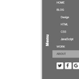 Slideout Panel Menu Extension WYSIWYG Web Builder 40% 折扣 代码