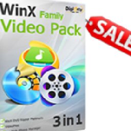 WinX Family Video Pack 77% 折扣 代码