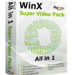 WinX Super Video Pack 30% 折扣 代码