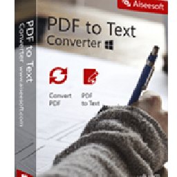 Aiseesoft PDF to Text Converter 72% 折扣 代码