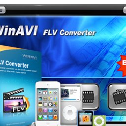 WinAVI FLV Converter 51% 折扣 代码