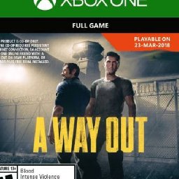 A Way Out 16% 折扣 代码