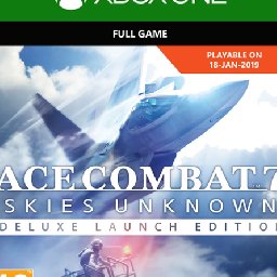 Ace Combat Skies Unknown Deluxe Launch Edition Xbox One 10% 折扣 代码