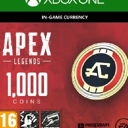 Apex Legends Coins Xbox One 12% 折扣 代码