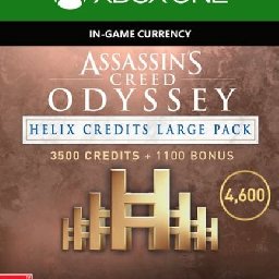 Assassins Creed Odyssey Helix Credits Large Pack Xbox One 11% 折扣 代码