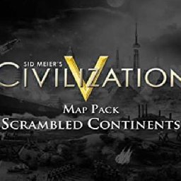 Civilization V Scrambled Continents Map Pack PC 18% 折扣 代码