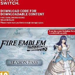 Fire Emblem Warriors Season Pass Switch