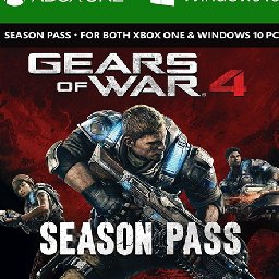 Gears of War Season Pass Xbox One 11% 折扣 代码