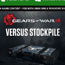 Gears of War Versus Booster Stockpile Content Pack Xbox One  PC 11% 折扣 代码