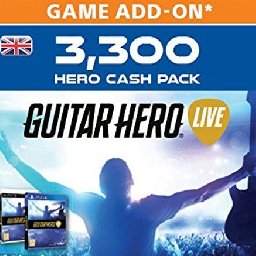 Guitar Hero Live Hero Cash Pack 11% 折扣 代码