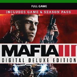 Mafia III Digital Deluxe Xbox One 11% 折扣 代码