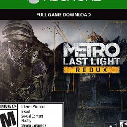 Metro Last Light Redux Xbox One 22% 折扣 代码