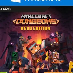 Minecraft Dungeons Hero Edition 13% 折扣 代码