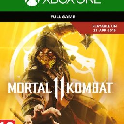 Mortal Kombat Xbox One 46% 折扣 代码