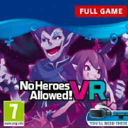 No Heroes Allowed VR 10% 折扣 代码