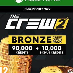 The Crew Bronze Crew Credits Pack Xbox One 11% 折扣 代码