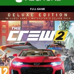 The Crew Deluxe Edition Xbox One 63% 折扣 代码