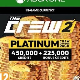 The Crew Platinum Crew Credits Pack Xbox One