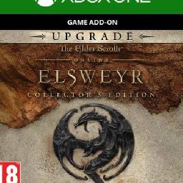 The Elder Scrolls Online Elsweyr Collectors Edition Upgrade Xbox One 18% 折扣 代码