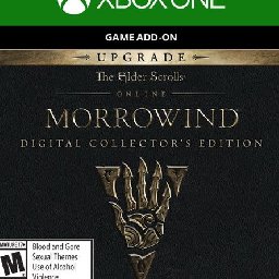 The Elder Scrolls Online Morrowind Collectors Edition Upgrade Xbox One 10% 折扣 代码