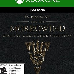 The Elder Scrolls Online Morrowind Collectors Edition Xbox One 11% 折扣 代码