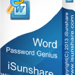 ISunshare Word Password Genius 68% 折扣 代码