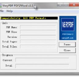 VeryUtils PDF to Word Converter 10% 折扣 代码